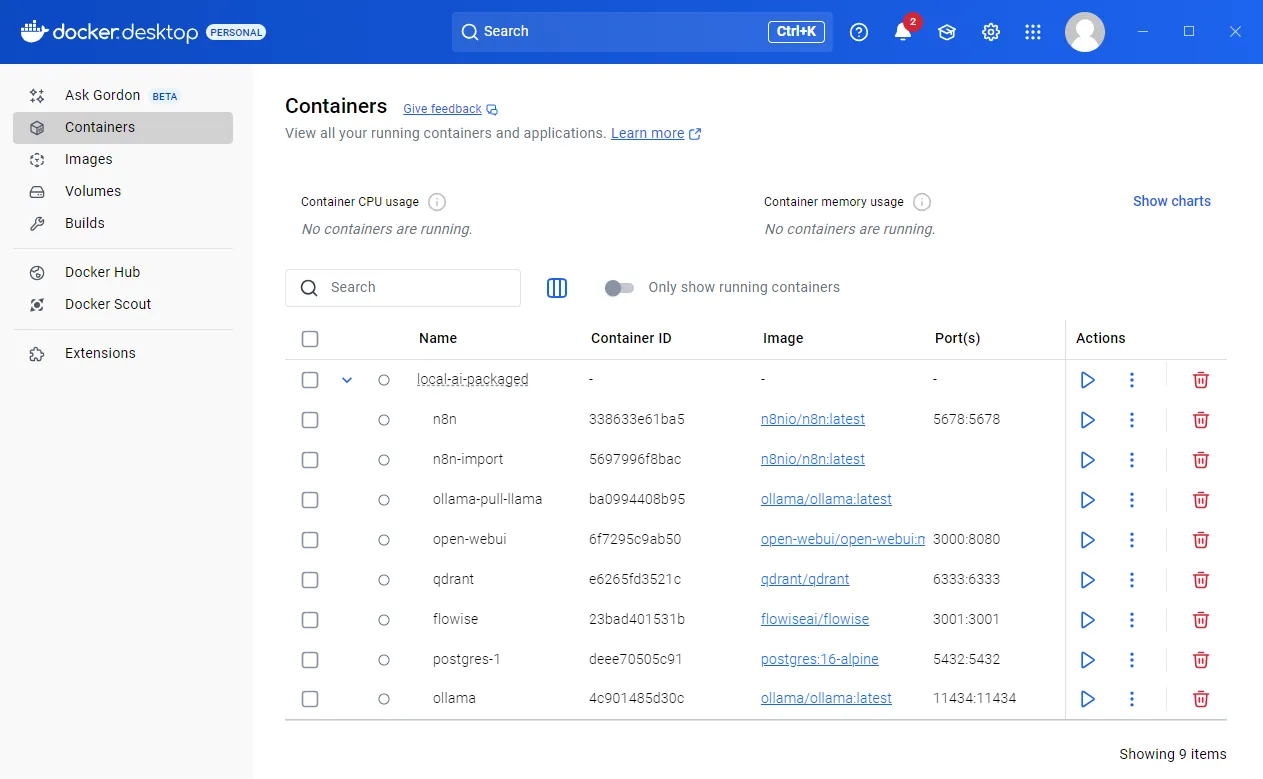 Docker Desktop Starter Kit