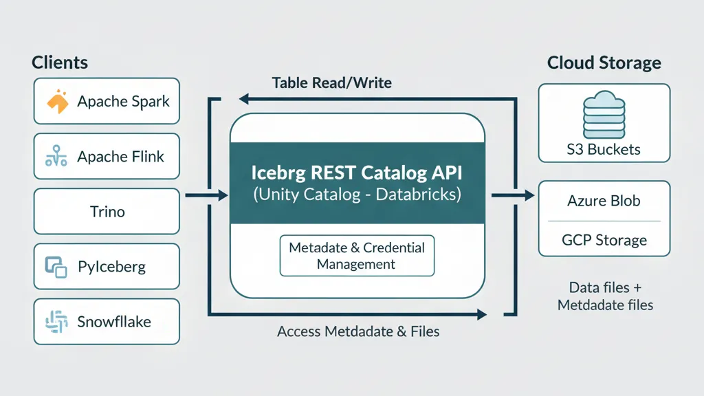 Iceberg REST Catalog API Architecture